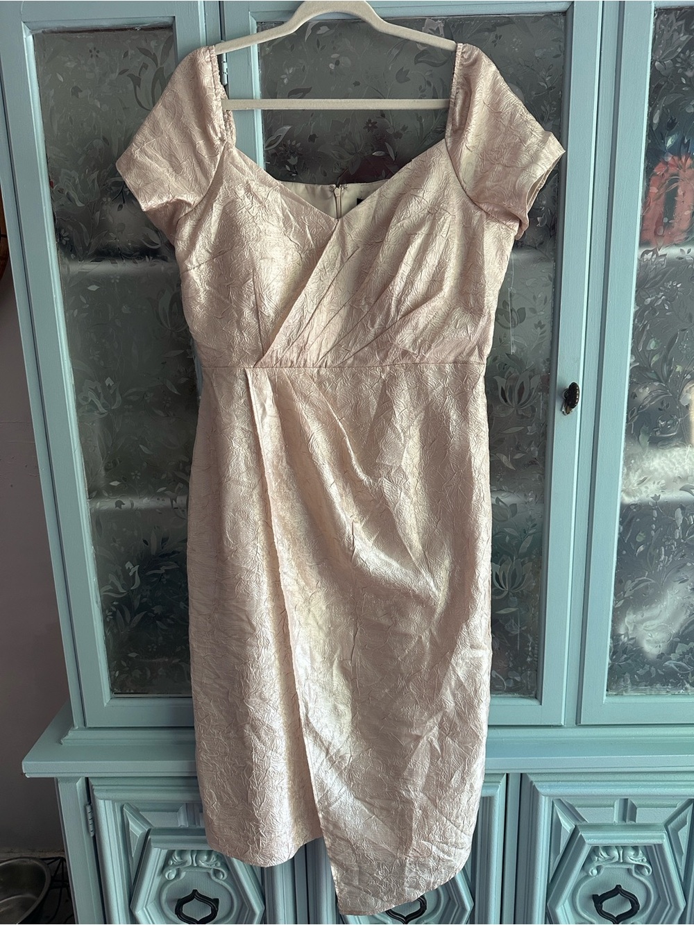Tahari ASL Textured Midi Dress